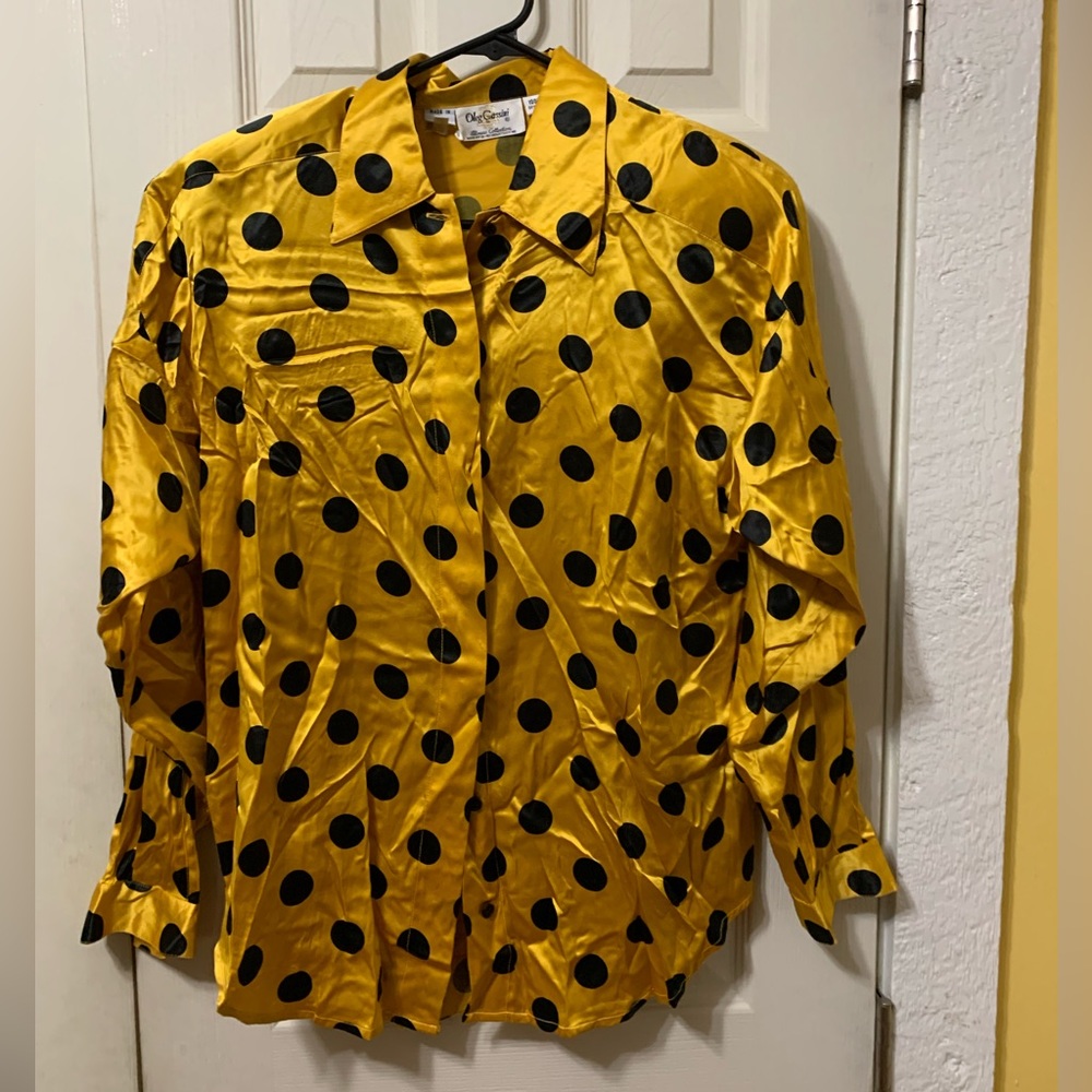 Vintage silk perfection by Oleg Cassini